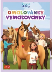 Livre de coloriage Spirit – chevaux 20 × 27,3 cm, 24 pages