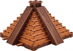 Wooden City Puzzle 3D en bois Escape Room : Pyramide maya, 184 pièces