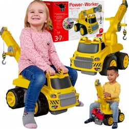 Draisienne BIG Power Worker maxi grue avec treuil