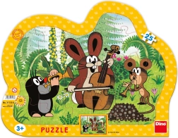 Puzzle Dino Taupe musicien