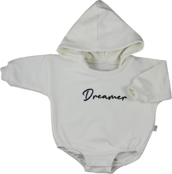 Body jogging baggy à capuche pour bébé Koala Dreamer – beige