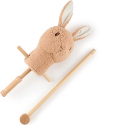 Hobby horsing sur bâton – lapin Fine BIECO