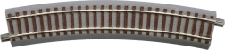 ROCO geoLINE rail courbe avec ballast R502,7 mm, 22,5°, H0