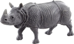 Figurine en plastique rhinocéros 14 cm