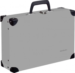 Mallette PASTELINI en stratifié, grise