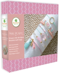 Kit créatif pour fabriquer des bracelets Art déco