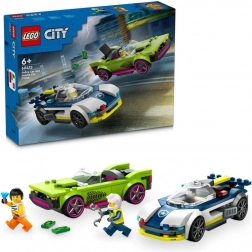 LEGO City – poursuite policière avec muscle car 60415