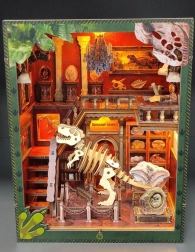 Serre-livres maquette 3D – musée des dinosaures