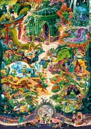 Puzzle HEYE jardin botanique 2000 pièces