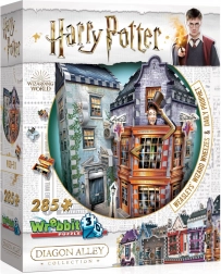 Puzzle 3D HARRY POTTER : Farces pour sorciers Weasley et La Gazette du Sorcier (285 pièces) – WREBBIT