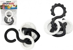 Anneaux en huit avec pendentifs pour nourrissons