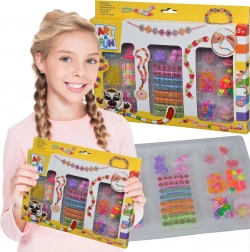 Kit créatif pour fabriquer des bracelets avec perles et lettres SIMBA ART&FUN