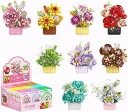 Kit de construction créatif fleurs
