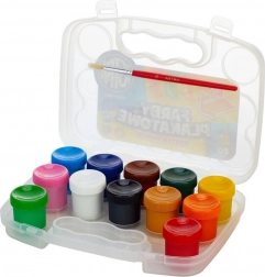 Gouaches ASTRA 12×20 ml dans une mallette en plastique