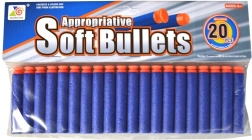 Fléchettes à ventouse 20 pièces pour jouets