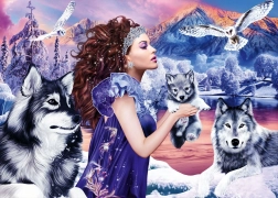 Puzzle Reine des Loups 1000 pièces