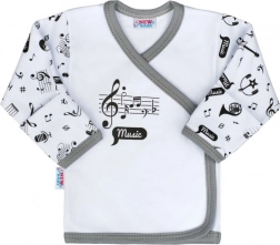 Chemisette en coton pour bébé NEW BABY Music, taille 56 (0–3 mois)