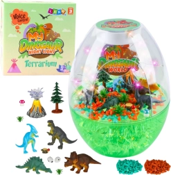 Terrarium créatif avec dinosaures – veilleuse pour enfants avec commande vocale DIY