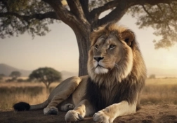 Puzzle lion au repos 500 pièces DINO