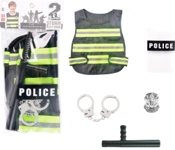 Veste de police avec ceinture et étui