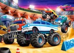 Puzzle 70 pièces Monster Truck Show