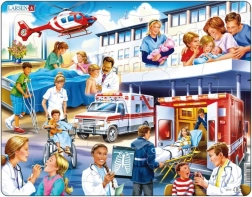 Larsen puzzle hôpital 25 pièces