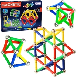 Woopie blocs de construction magnétiques 3D, 58 pcs