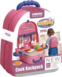 Set de cuisine 22 pcs sac à dos