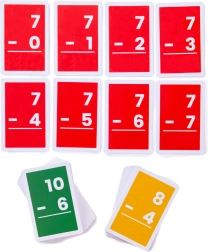 Bigjigs Toys Cartes de soustraction 1-10