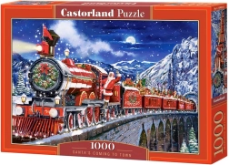 Puzzle 1000 pièces – train de Noël SANTA