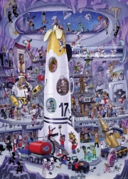 Puzzle Heye Démarrage de fusée 1000 pièces