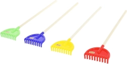 Râteau pour enfants avec manche en bois 76 cm