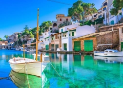 Puzzle Bluebird Port de pêche à Cala Figuera 500 pièces