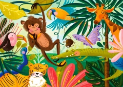 ENJOY Puzzle Dans la jungle 1000 pièces