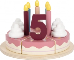 gâteau d’anniversaire en bois à découper small foot Tasty