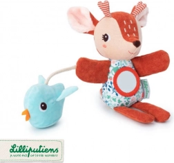 Lilliputiens marionnette d’activité biche Stella 6 m+
