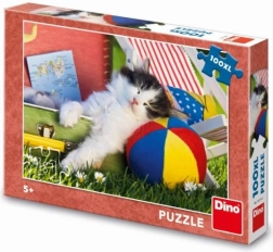 Puzzle Chaton se repose 100 pièces XL
