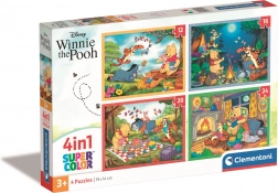 Puzzle Disney 4en1