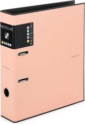 Classeur A4 à levier 7 cm PASTELINI abricot