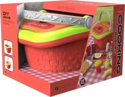 Set de jeu panier avec nourriture pour enfants