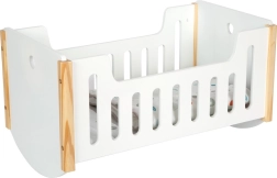 Berceau en bois pour poupées au design scandinave