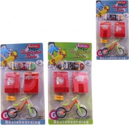 Skateboard à doigts avec roue