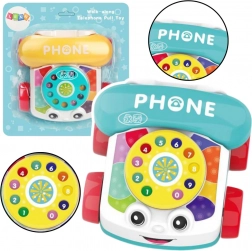 Téléphone à tirer interactif pour enfants
