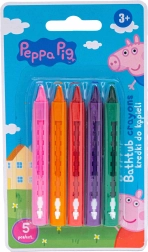 Crayons de bain ASTRA PEPPA PIG, 5 pcs