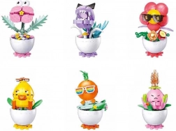 Sluban Flowers plantes en pots – jeu de construction créatif 6 pcs