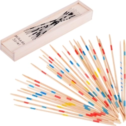 Mikado bâtonnets en bois – jeu d’adresse