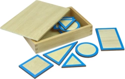 Moyo Montessori bases pour solides géométriques avec boîte