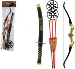 Ensemble ninja avec épée et accessoires