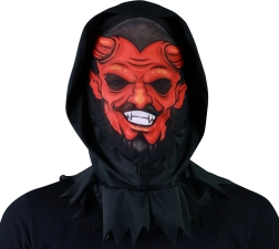 Masque de diable en textile