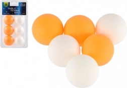 Ballons de tennis de table 6 pcs en plastique 4 cm